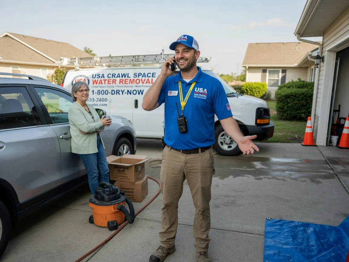 Crawl Space Water Removal Diamond, OH FAQs